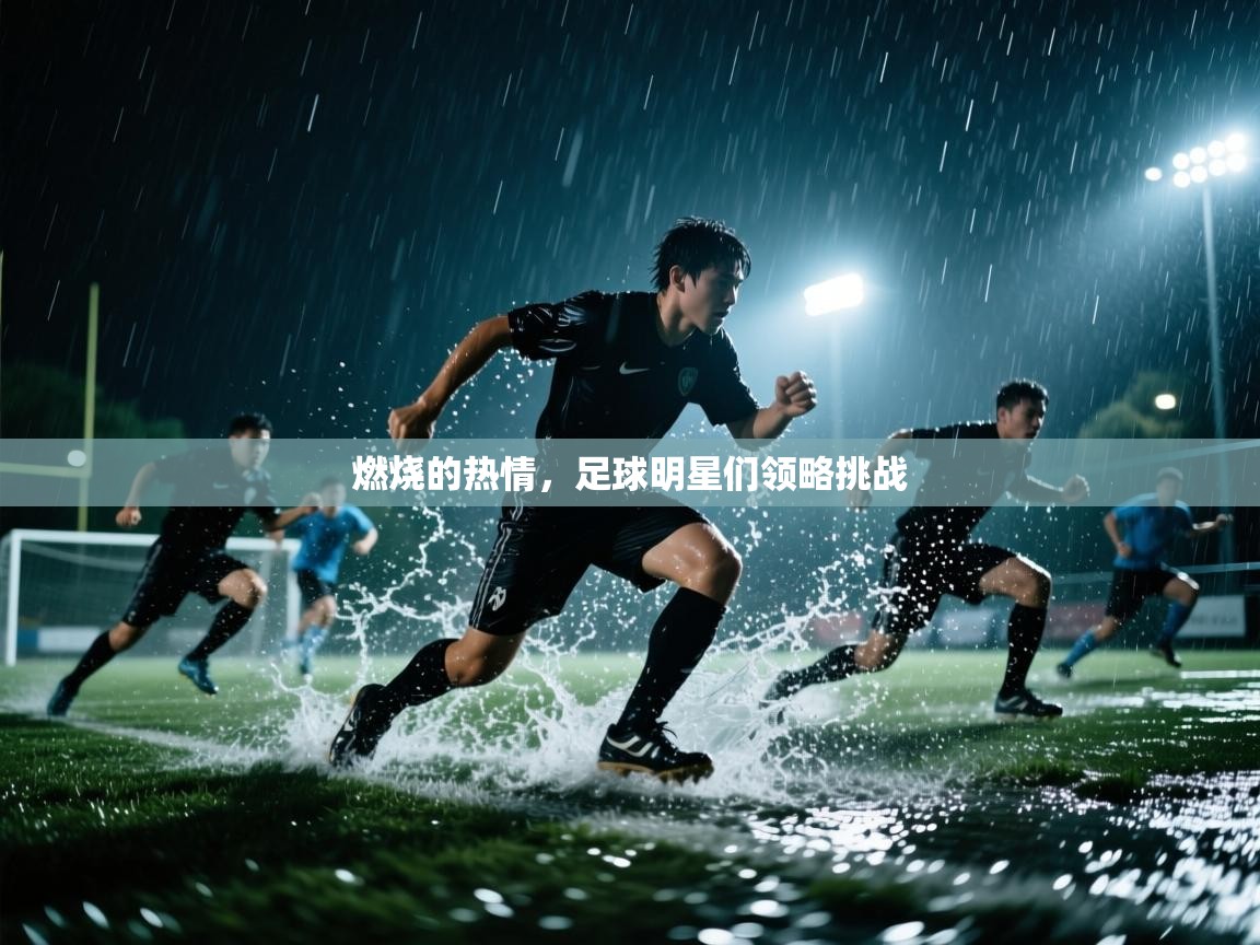 燃烧的热情，足球明星们领略挑战  第2张